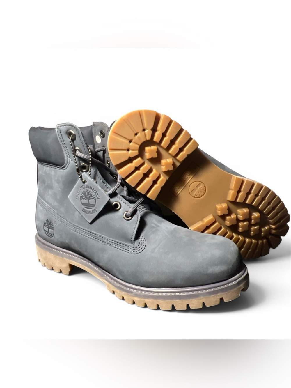 Timberland 6-inch Premium Men’s Boot Dark Blue Nubuck Size 9.5